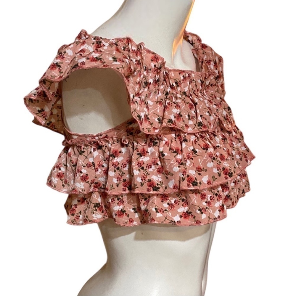 Cider Romantic Rose Top Size S fits like 0,2